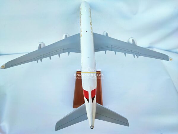 Model of Airbus A340-500 Emirates Airlines with detailed craftsmanship.